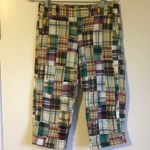 J. CREW CROP PANTS **PREPPY**